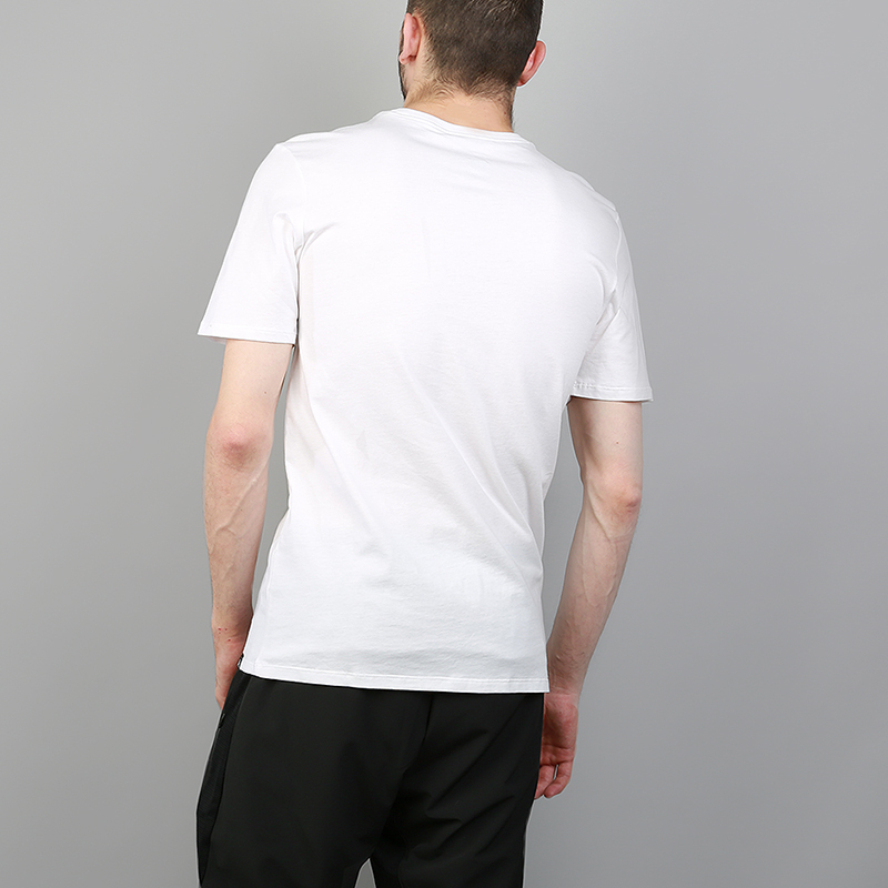 мужская белая футболка Jordan Jumpman Air Embroidered Tee AH5296-100 - цена, описание, фото 3